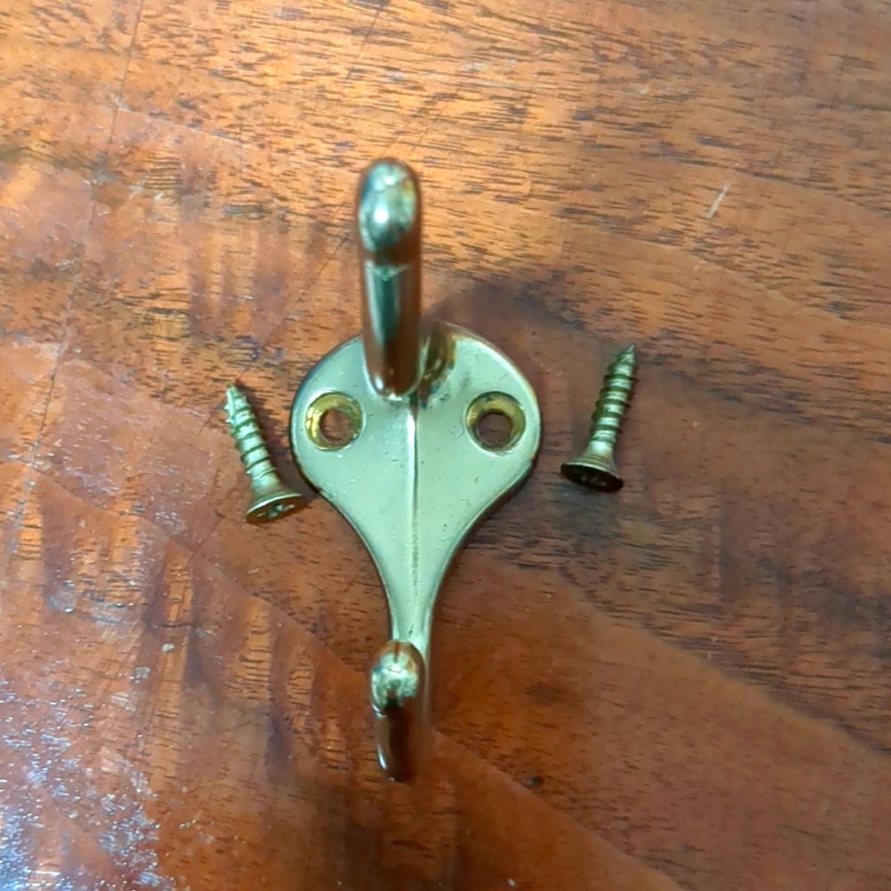 Brass Robe Hook